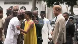 Harry and Meghan welcomed by senior Nigerian official in Lagos - AFP