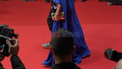 The 77th Annual Cannes Film Festival - Sting and his wife Trudie Styler attend the red carpet of "Parthenope”.