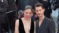 The 77th Annual Cannes Film Festival -  Pierre Niney and Natasha Andrews attend the red carpet of “Le Comte De Monte-Cristo”