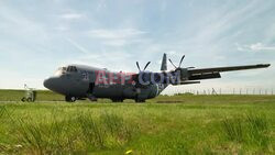 US Air Force soldiers fly over D-Day beaches ahead of anniversary celebrations - AFP