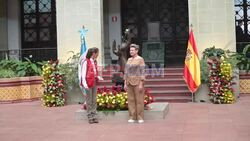 Queen Letizia of Spain meets with Guatemala First Lady - AFP