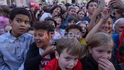 Eurovision winner Nemo gets hero's welcome in Swiss hometown - AFP