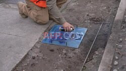 Suki, the dog who helps find underground water leaks in Chile - AFP