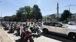 Motorcycle convoy pays tribute to Srebrenica victims - AFP