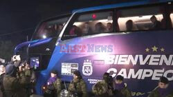 Fans 'excited' by Argentina team's return home after Copa America win - AFP