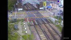 Terrifying Footage Shows Near Misses At UK Level Crossings