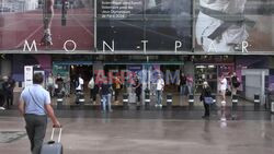 Images of Paris train station after 'attack' on rail network - AFP