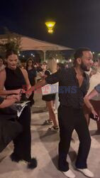 *EXCLUSIVE* American singer John Legend and his wife Chrissy Teigen enjoy romantic meal at Loulou restaurant in Paris during the Olympic Games