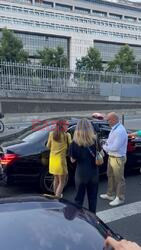 US actress Natalie Portman seen the at Olympic games in Paris