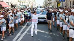 Jackie Chan Carries Paralympic Flame Ahead Of Wednesday's Opening Ceremony