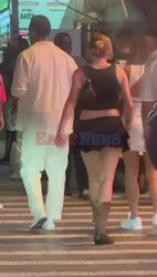 *EXCLUSIVE* WEB MUST CALL FOR PRICING - Mel C AKA Sporty Spice pictured enjoying a night out wither her Australian Model boyfriend Chris Dingwall in Ibiza.