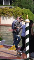 Luca Guadagnino and Drew Starkey arrive at the Venice Film Festival