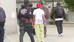 Superstar rapper Sean 'Diddy' Combs' son 'King' Combs arrives at court - AFP