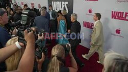 George Clooney, Brad Pitt hit 'Wolfs' red carpet in Hollywood - AFP