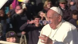 Pope Francis presides over mass in Belgian national stadium on final day of visit - AFP