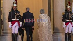 Macron hosts state dinner in honor of Belgian King Philippe in Paris - AFP