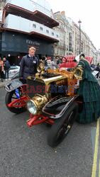 St James's Motoring Spectacle in Pall Mall before tomorrow's London to Brighton Veteran Car Run