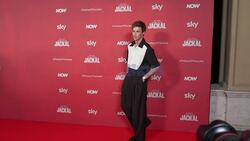 Eddie Redmayne, Hannah Bagshawe , Lashanda Lynch, Ed Llewellyn, Zackary Momoh attend the Italian Premiere of "The day of the Jackal"