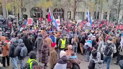 Yulia Navalnaya leads exiled Russian opposition march in Berlin - AFP