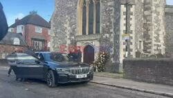 Girls Aloud Singers Nicola Roberts and Kimberley Walsh attend the Funeral of the Former One Direction star Liam Payne at St Mary’s Church in Amersham, Buckinghamshire.