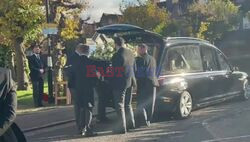 Simon Cowell was seen comforting Liam Payne's heartbroken parents Karen and Geoff at the Funeral of their son Former One Direction star Liam Payne at St Mary’s Church in Amersham, Buckinghamshire.