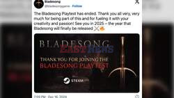 Build the sword of your dreams in Bladesong, launching 2025