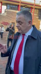 Disgraced MP Mike Amesbury makes a comment as he’s seen leaving court following guilty plea over assault charges at Chester Magistrates Court.