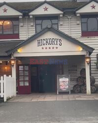 Tommy Fury all smiles as he’s seen sharing a joke with brother Roman Fury and friends following a 2 hour meal at Hickory Smokehouse