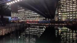 'Winter Lights' Light Festival at Canary Wharf