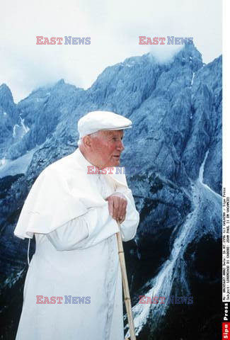 LORENZAGO DI CADORE: JEAN PAUL II EN      VACANCES DANS LES DOLOMITES