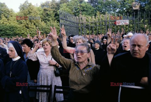 Pogrzeb i żałoba po ks. Popiełuszce