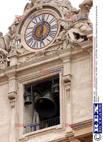 ELECTION OF POPE BENEDICT XVI, ROME, ITALY - 19 APR 2005