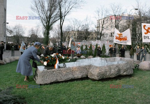 Pogrzeb i żałoba po ks. Popiełuszce