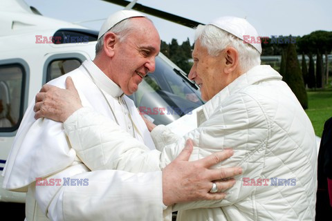 Two popes met for the first time in hundreds of years