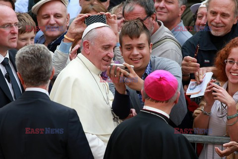 Papież Franciszek w Asyżu