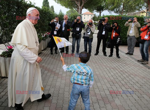 Papież Franciszek w Asyżu