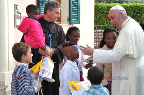 Papież Franciszek w Asyżu