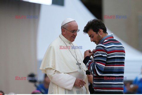 Papież Franciszek w Asyżu