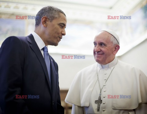 Barack Obama na audiencji u papieża Franciszka