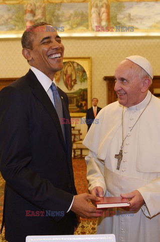 Barack Obama na audiencji u papieża Franciszka