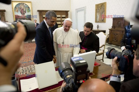 Barack Obama na audiencji u papieża Franciszka