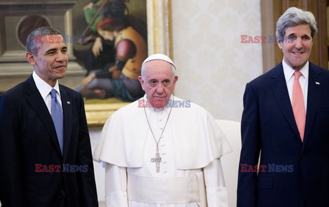 Barack Obama na audiencji u papieża Franciszka