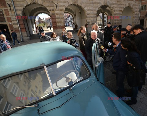 Samochód Karola Wojtyły w Gdańsku