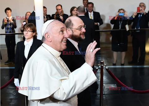 Papież Franciszek w Parlamencie Europejskim