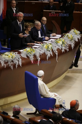 Papież Franciszek w Parlamencie Europejskim