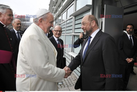 Papież Franciszek w Parlamencie Europejskim