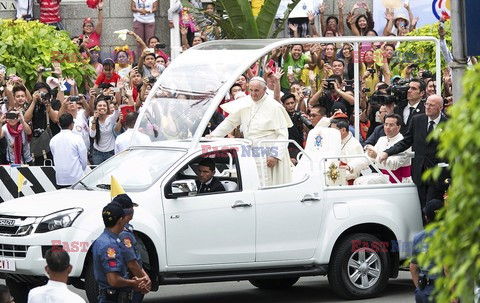 Papież Franciszek z pielgrzymką na Filipinach