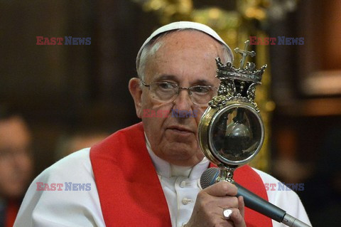 Papież Franciszek z wizytą w Pompejach i Neapolu