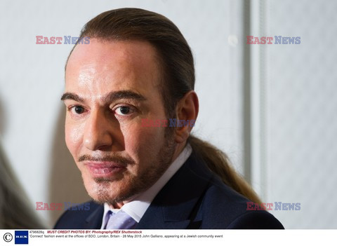  John Galliano na imprezie modowej Connect