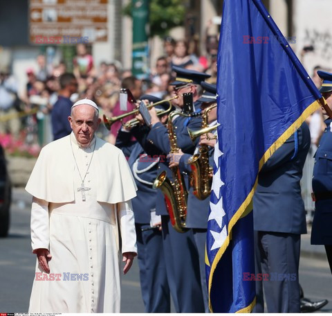 Papież Franciszek z wizytą w Bośni i Hercegowinie